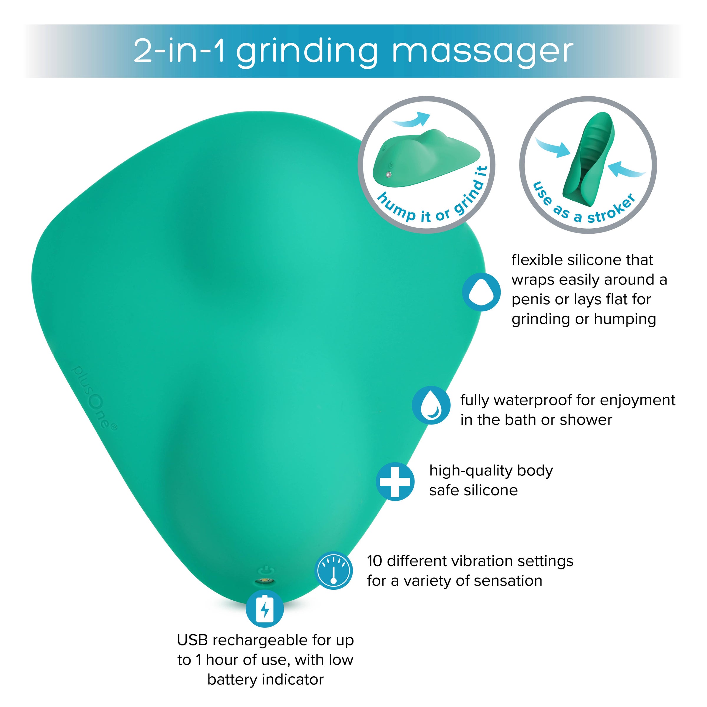2-in-1 Grinding Massager | Sultry Company